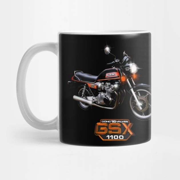 The Classic Suzuki GSX 1100 DOHC design by MotorManiac by MotorManiac